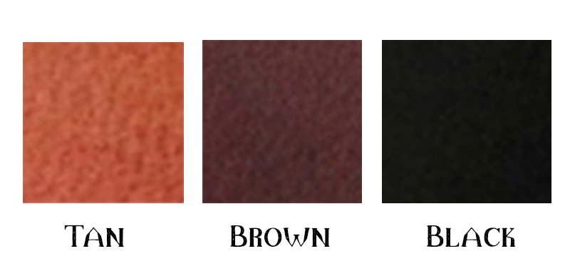 Leather Dye Color Swatch