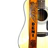 Desert Flower Personalized Leather Guitar Strap