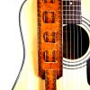 Dog Days of Summer Personalized Leather Guitar Strap