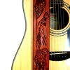Leather Dragon Hand Tooled Guitar Strap