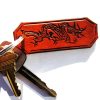 Dragon Leather Key Chain