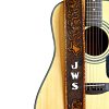 Custom Hand Tooled Leather Guitar Strap