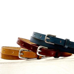 Women's Thin Leather Belt