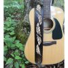 Brown Feather Guitar Strap