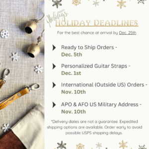 Christmas Holiday Order Deadlines