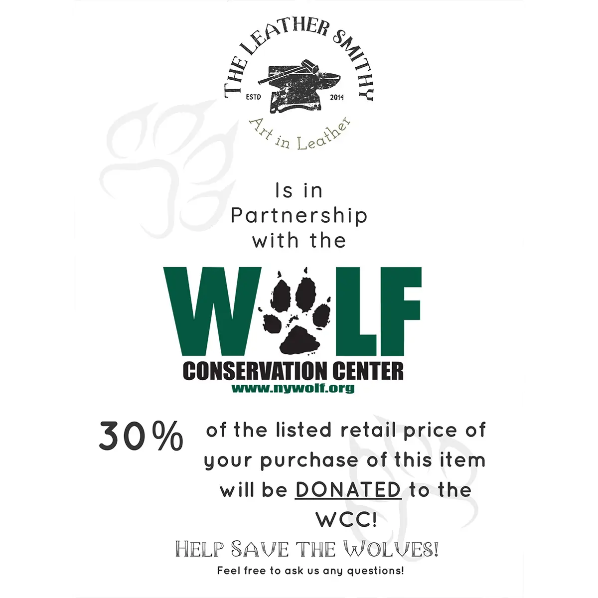 Wolf Conservation Center Info